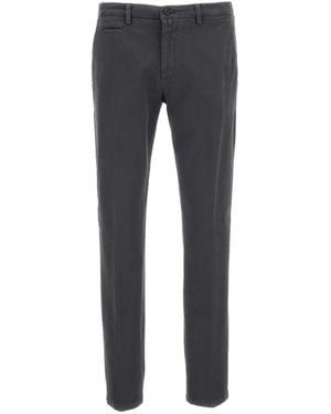 Briglia 1949 Buttoned Straight-Leg Trousers - Grey
