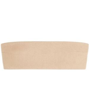 Max Mara Bandeau Bra - Natural