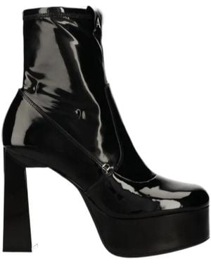 ARMANI EXCHANGE Logo Boots - Black
