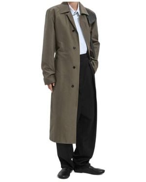 Bottega Veneta Silk And Nylon Trench Coat - Multicolour