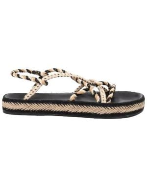 Isabel Marant Braided Rope Sandals - Brown