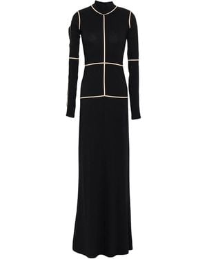MM6 by Maison Margiela Solidcolor Flared Skirt - Black