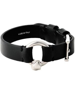 McQueen Alex Skull Chain Bracelet - Black
