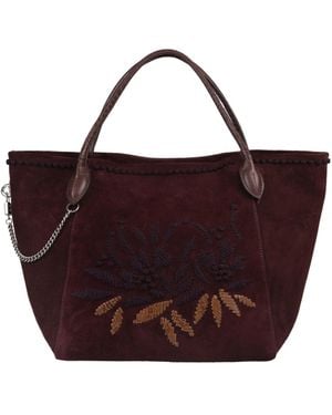 Ermanno Scervino Double Handle Tote Bag - Purple