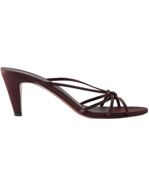 Neous Motha Satin Sandals - White