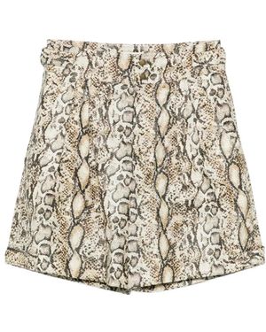 Isabel Marant Felize Shorts - Natural