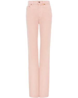 Chloé Chloé Straight-Leg Jeans - Pink