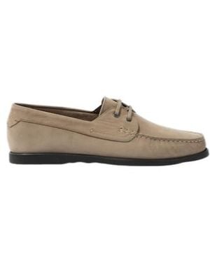 Brioni Leather Derby Shoes - Brown