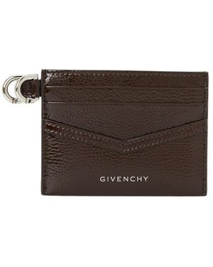 Givenchy Logo Card Holder - Brown