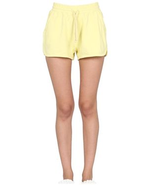 RED Valentino Elastic Waist Drawstring Shorts - Yellow