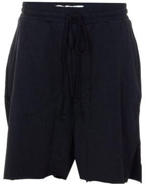 Thom Krom Drawstring Shorts - Blue