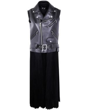 Junya Watanabe Panelled Sleeveless Jumpsuit - Black