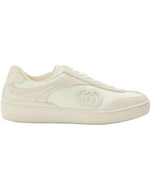 Gucci Logo Sneakers - White