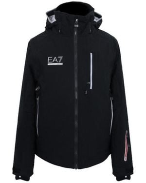 EA7 Logo Details Casual Jacket - Black