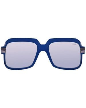 Cazal 607/3 Square-Frame Sunglasses - Blue