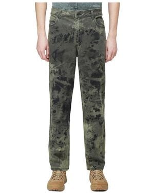 Eckhaus Latta Printed Jeans - Grey