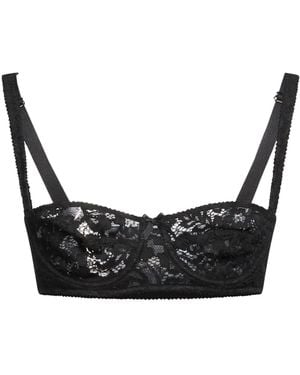 Dolce & Gabbana Lace Bra - Black
