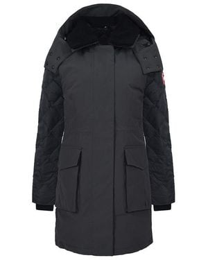 Canada Goose Hooded Down Jacket - Black