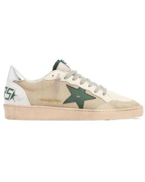 Golden Goose Ballstar Mesh Leather Trainers - Multicolour