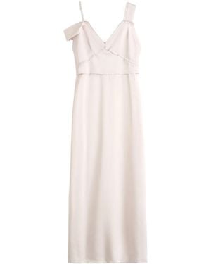 TOTEME Totême V-Neck Slip Dress - White