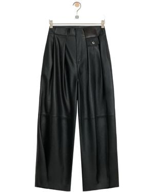 Loewe Pleated Pants - Black