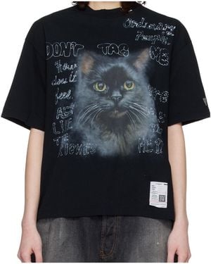 Maison Mihara Yasuhiro Crew Neck T-Shirt - Black