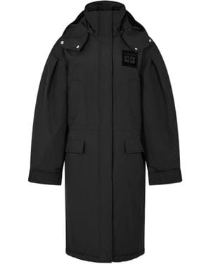 Ganni Ripstop Parka - Black