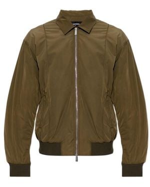 DSquared² Zip-Up Bomber Jacket - Green
