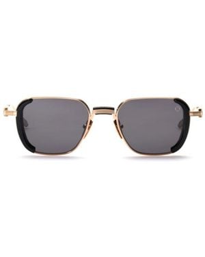 Akoni Geometric Sunglasses - White