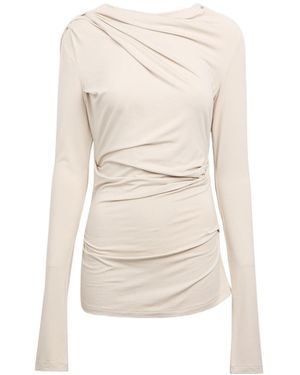 Entire studios Draped Top - Natural