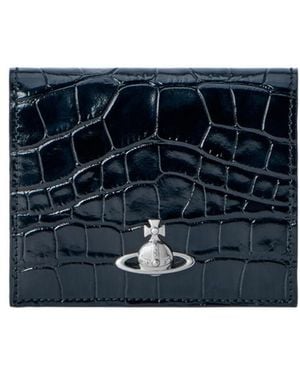 Vivienne Westwood Leather Billfold - Blue
