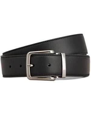 Tod's Adjustable Double-Sided Belt - Black