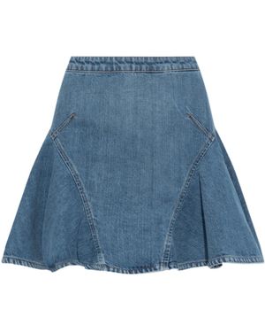 ミニスカート GIVENCHY SS24 Denim mini skirt (BW40SQ5Y9N 420) Mini skirt in denim with chain details in - medium blue