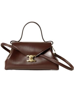 Celine Small Flair Shoulder Bag - Brown