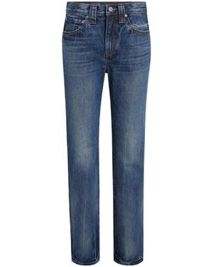 KHAITE Farley Straight-Leg Jeans - Blue