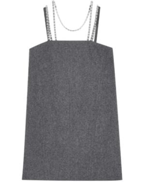 we11done Sleeveless Dress - Gray