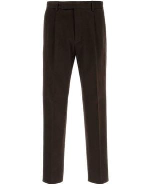 ZEGNA Casual Pants With Belt Loops - Black