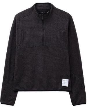 Satisfy Half-Zip Hoodie - Black