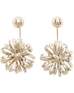 Dries Van Noten Decorative Earrings - White