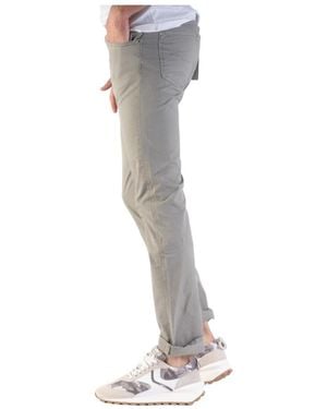 Jacob Cohen Bard Slim-Fit Trousers - White