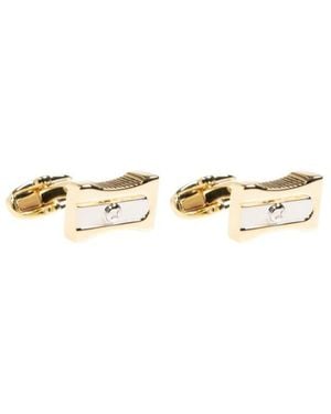 Paul Smith Sharpener Cufflinks - Metallic