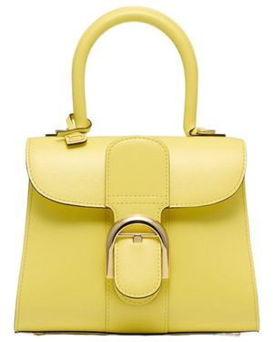 Delvaux Brillant Mini Tote Bag - Yellow