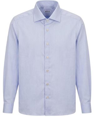 Kiton Long-Sleeved Shirt - Blue