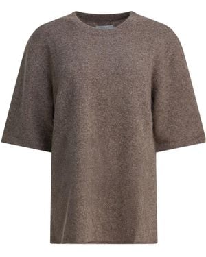 Loulou de Saison 'Raven' Crewneck Jumper - Brown