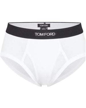 Tom Ford Logo Underwear - White