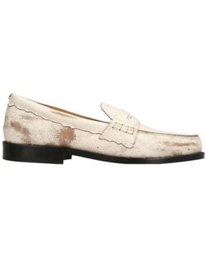 Golden Goose Jerry Slip-On Loafers - Natural