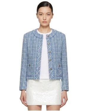 Marissa Chiara Long-Sleeved Casual Jacket - Blue