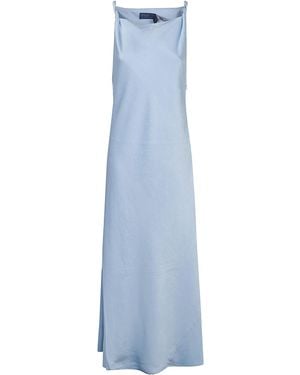 Polo Ralph Lauren Woven-Slip Dress-Dresses - Blue