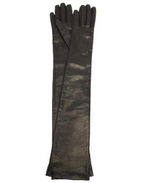 Nour Hammour Elbow Gloves - Black