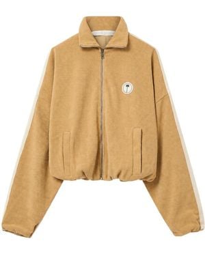 Palm Angels Long-Sleeve Casual Jacket - Natural